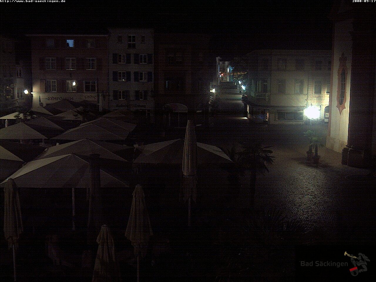 Archiv Foto Webcam Bad Säckingen: Münsterplatz