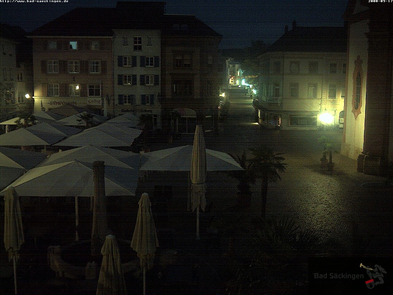 Archiv Foto Webcam Bad Säckingen: Münsterplatz
