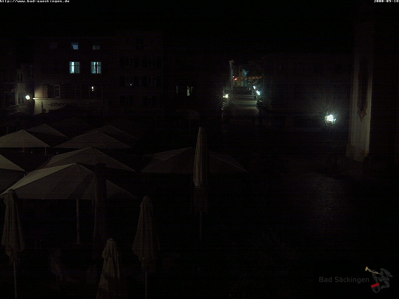 Archiv Foto Webcam Bad Säckingen: Münsterplatz
