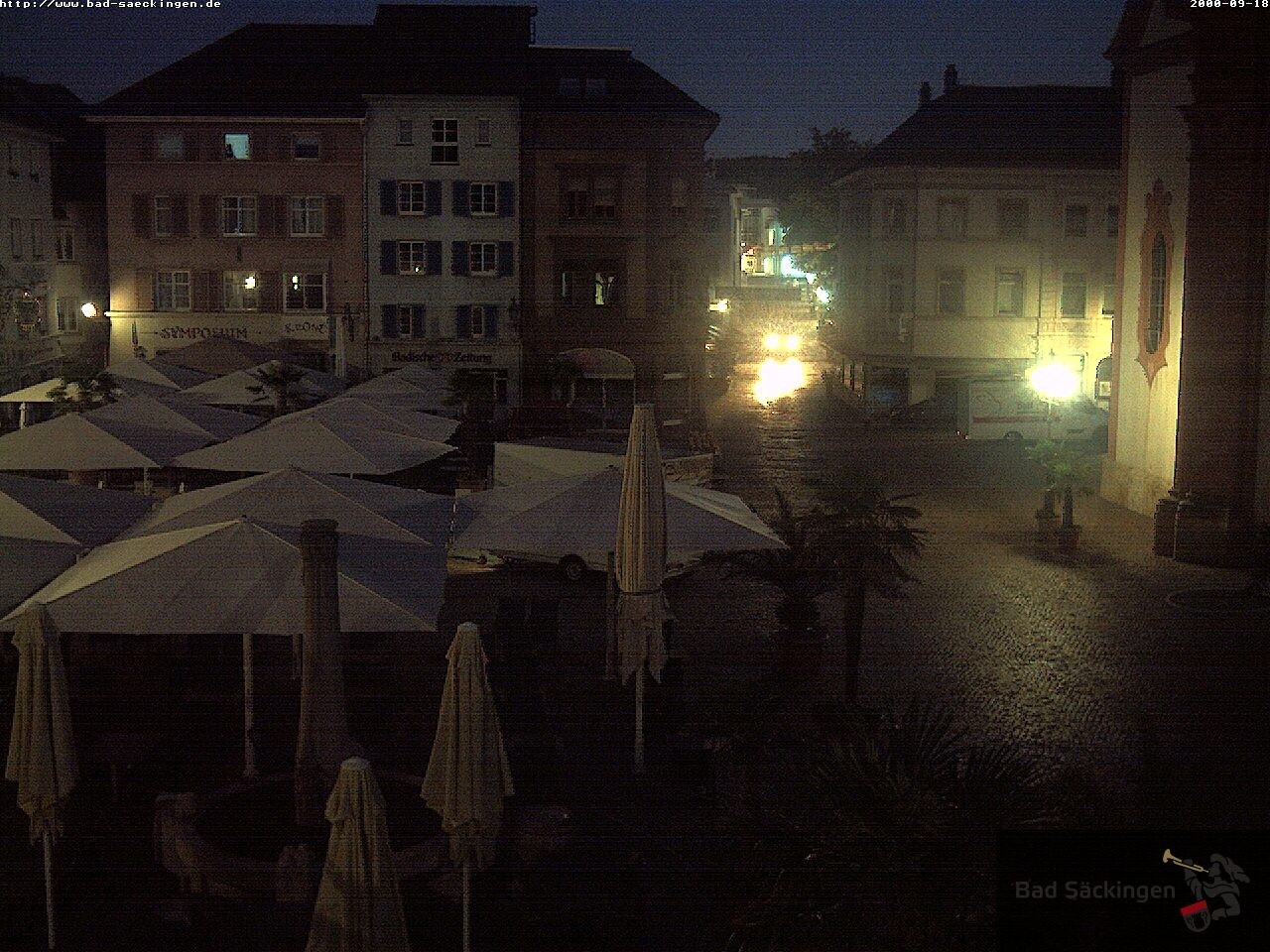 Archiv Foto Webcam Bad Säckingen: Münsterplatz