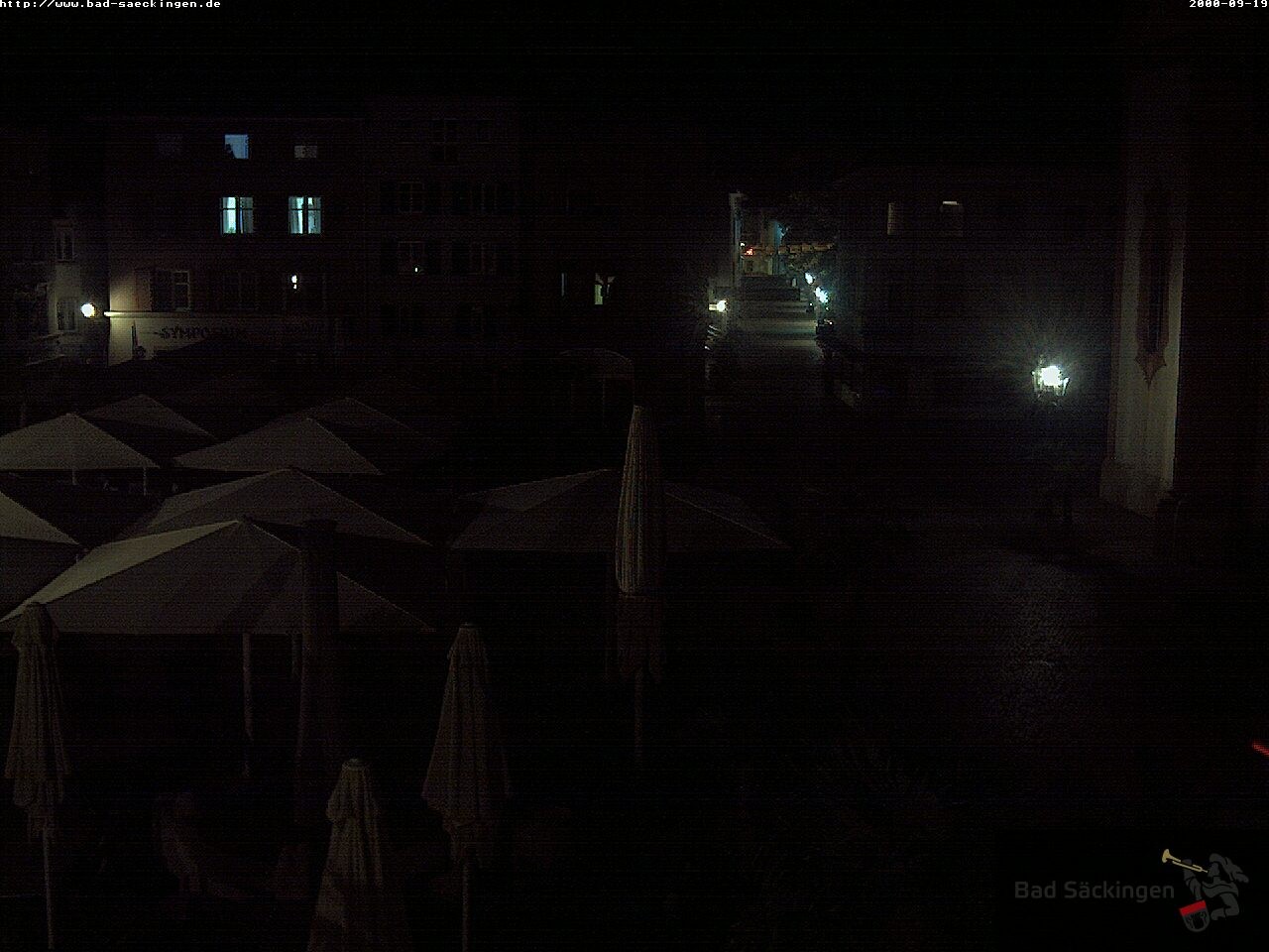 Archiv Foto Webcam Bad Säckingen: Münsterplatz