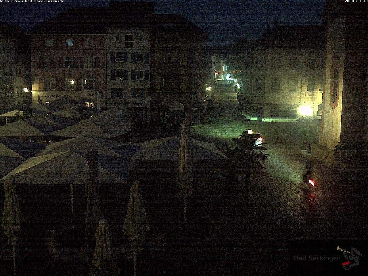 Archiv Foto Webcam Bad Säckingen: Münsterplatz