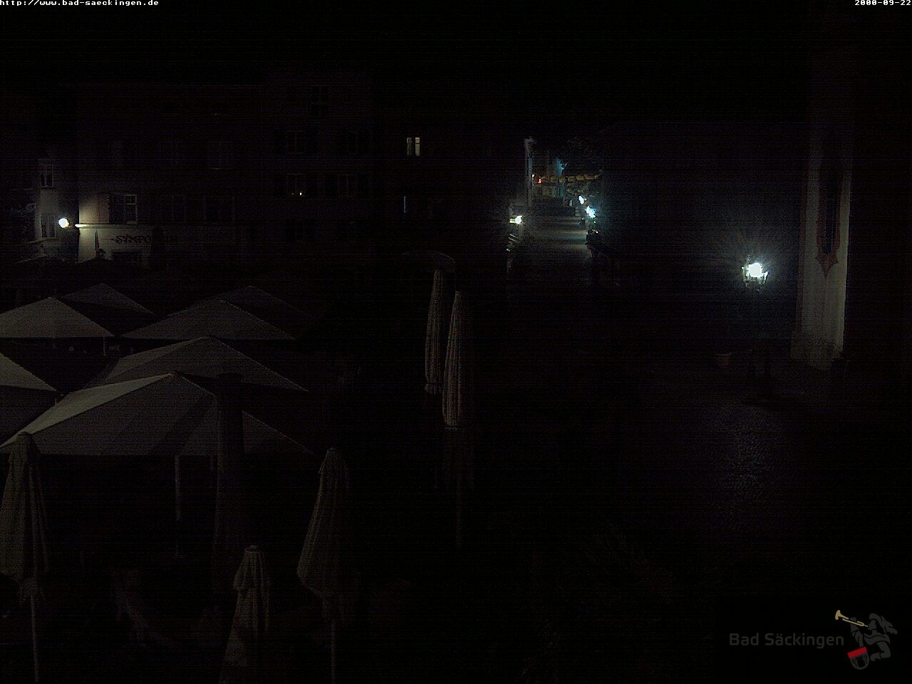 Archiv Foto Webcam Bad Säckingen: Münsterplatz