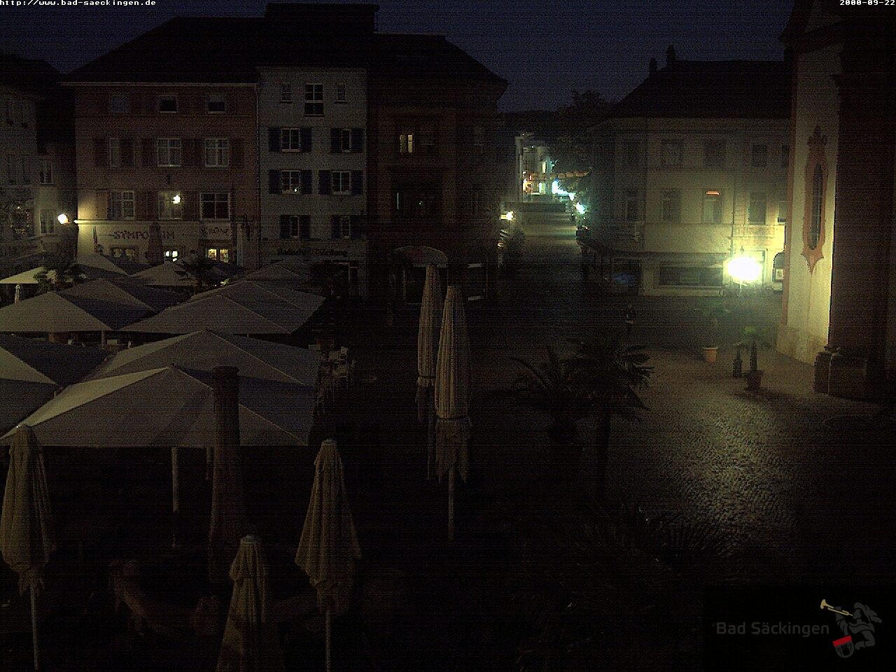 Archiv Foto Webcam Bad Säckingen: Münsterplatz