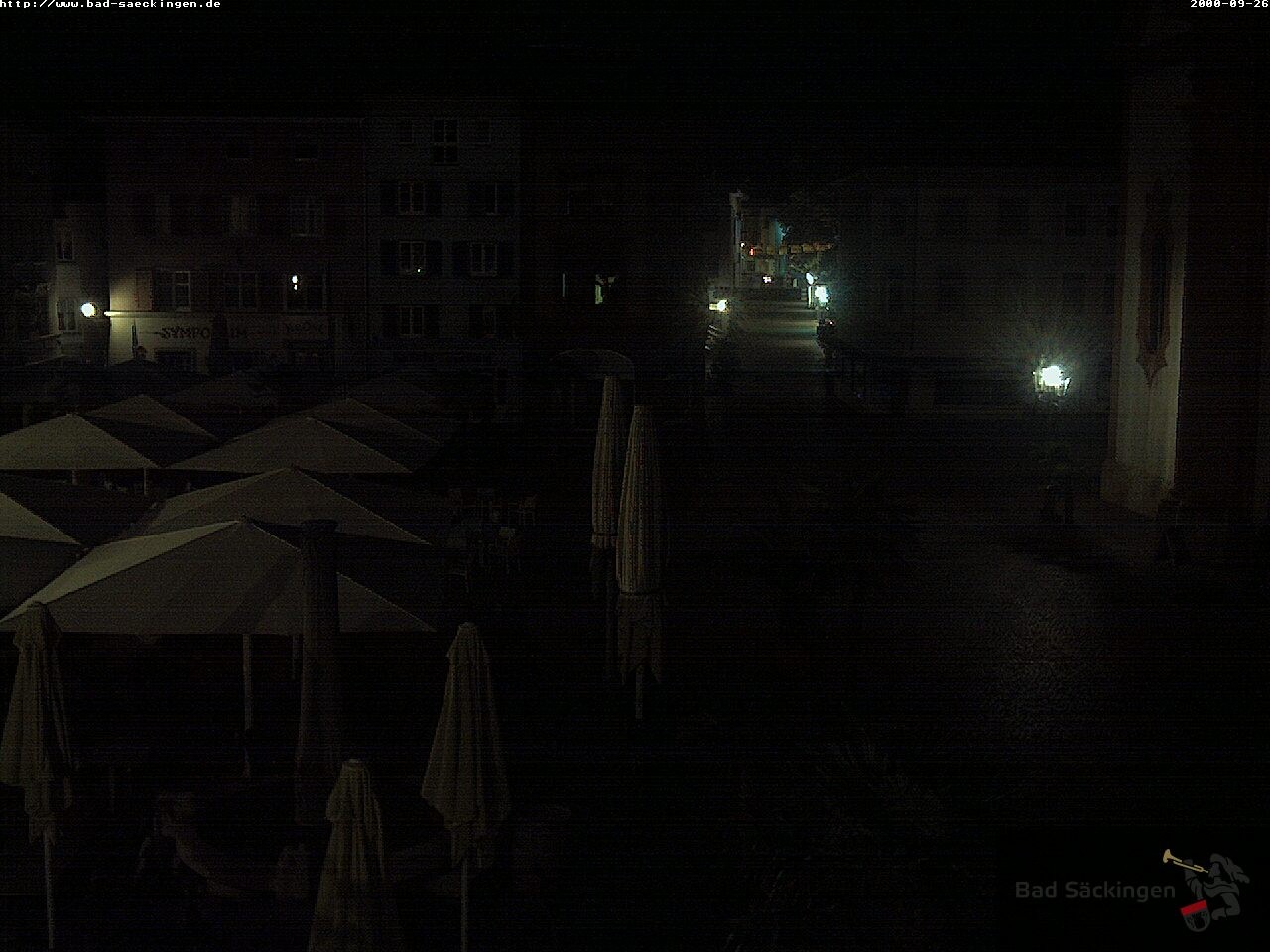 Archiv Foto Webcam Bad Säckingen: Münsterplatz