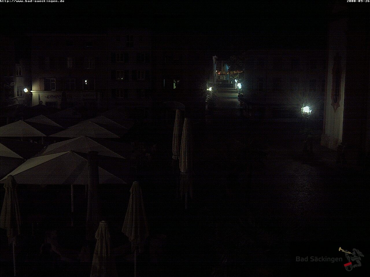 Archiv Foto Webcam Bad Säckingen: Münsterplatz