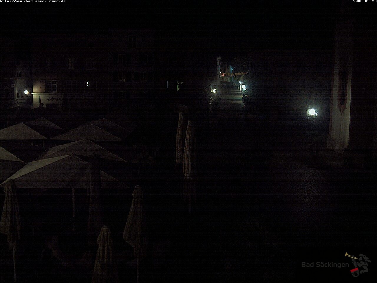Archiv Foto Webcam Bad Säckingen: Münsterplatz