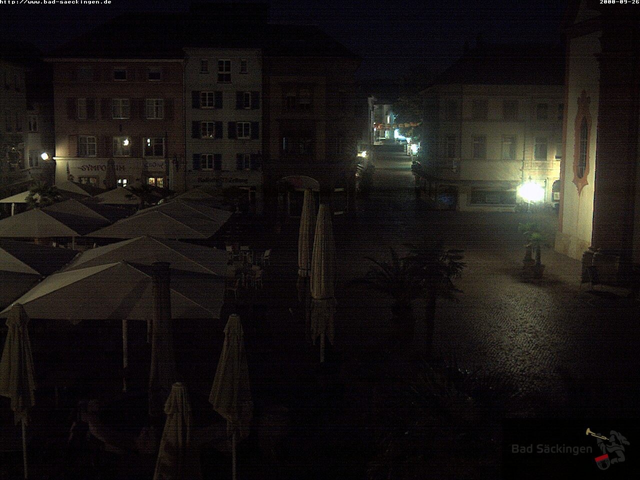 Archiv Foto Webcam Bad Säckingen: Münsterplatz