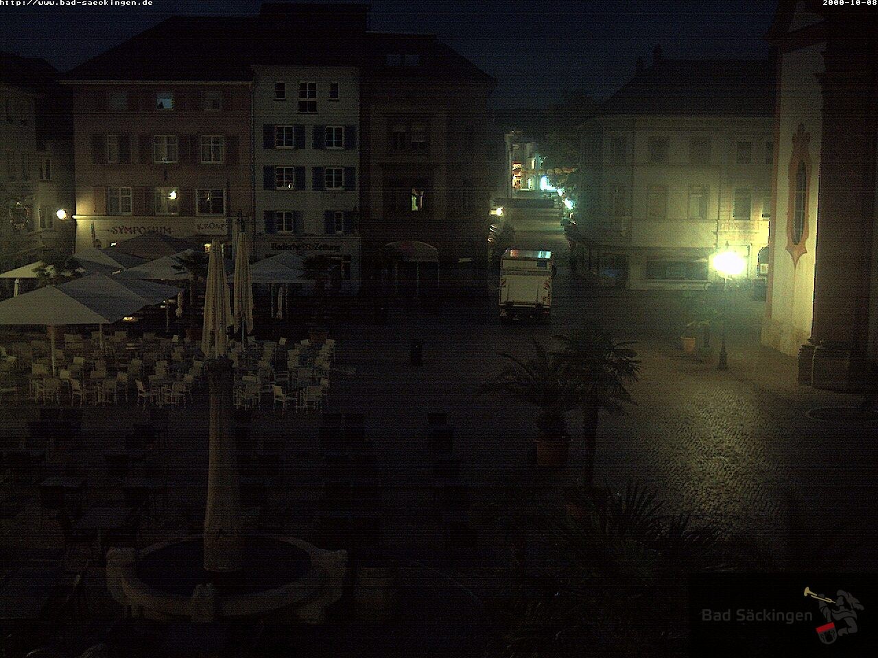 Archiv Foto Webcam Bad Säckingen: Münsterplatz