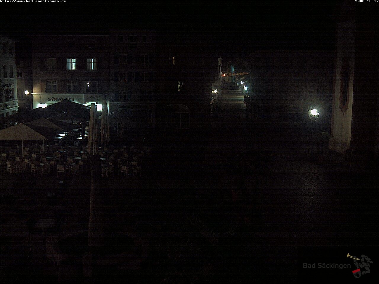Archiv Foto Webcam Bad Säckingen: Münsterplatz