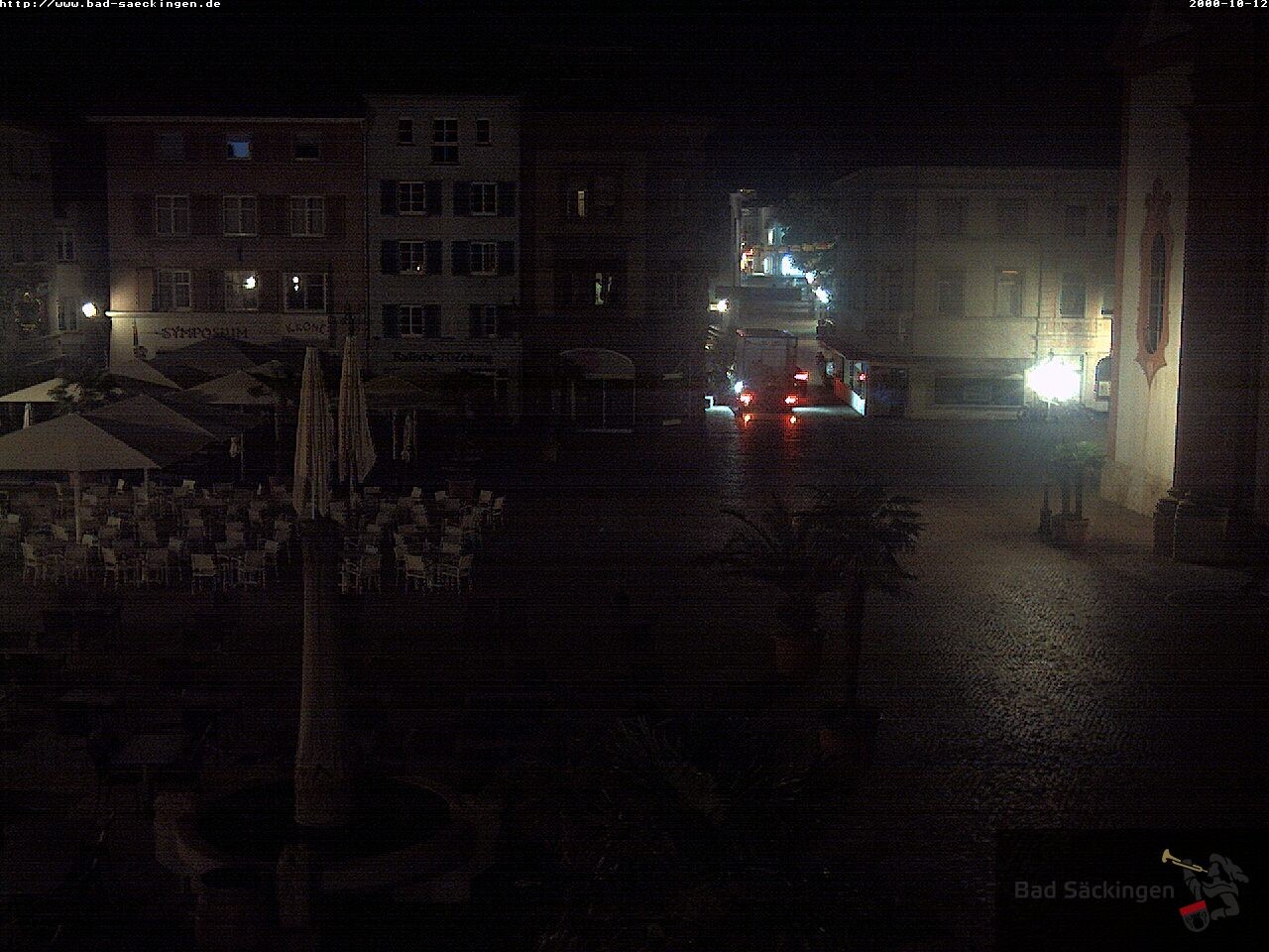 Archiv Foto Webcam Bad Säckingen: Münsterplatz