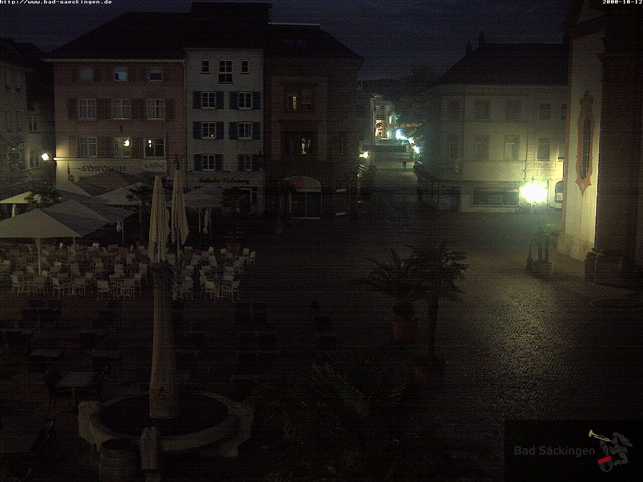 Archiv Foto Webcam Bad Säckingen: Münsterplatz