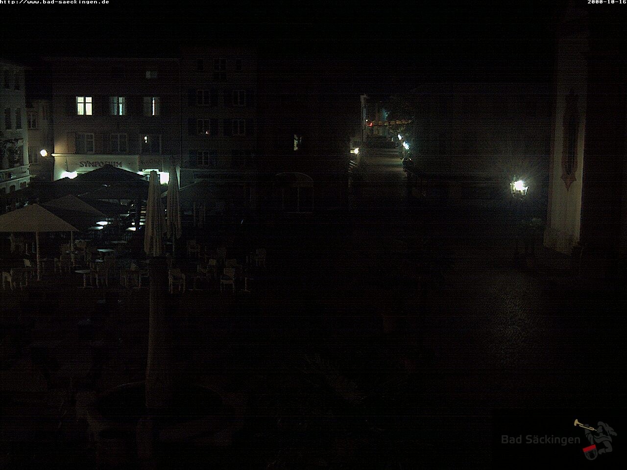 Archiv Foto Webcam Bad Säckingen: Münsterplatz