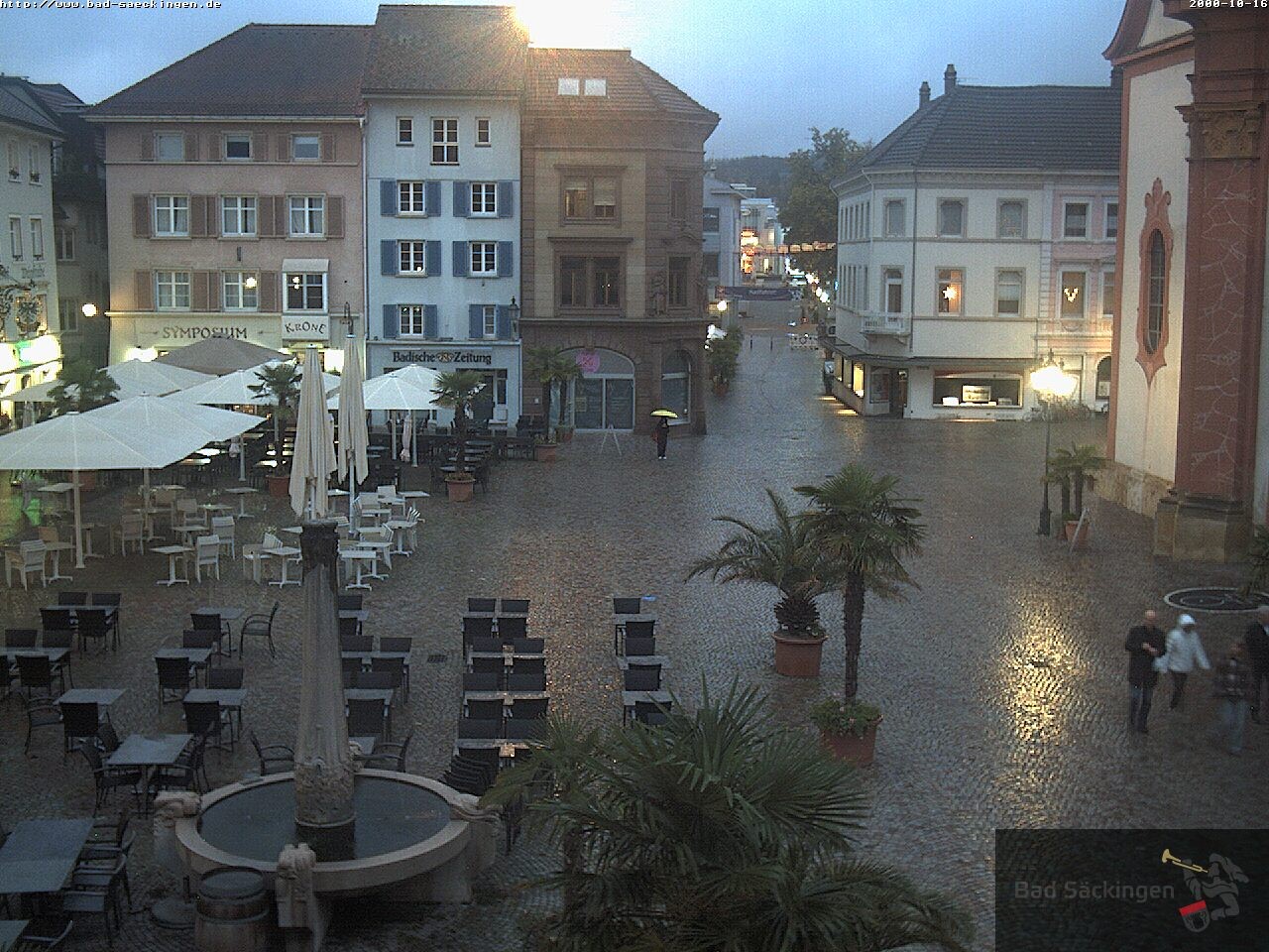 Archiv Foto Webcam Bad Säckingen: Münsterplatz