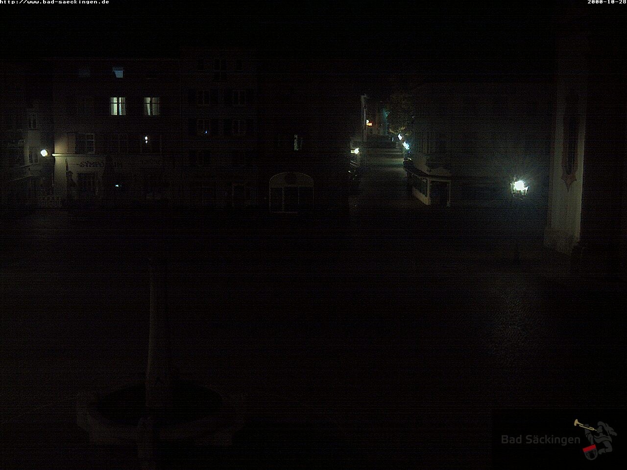 Archiv Foto Webcam Bad Säckingen: Münsterplatz