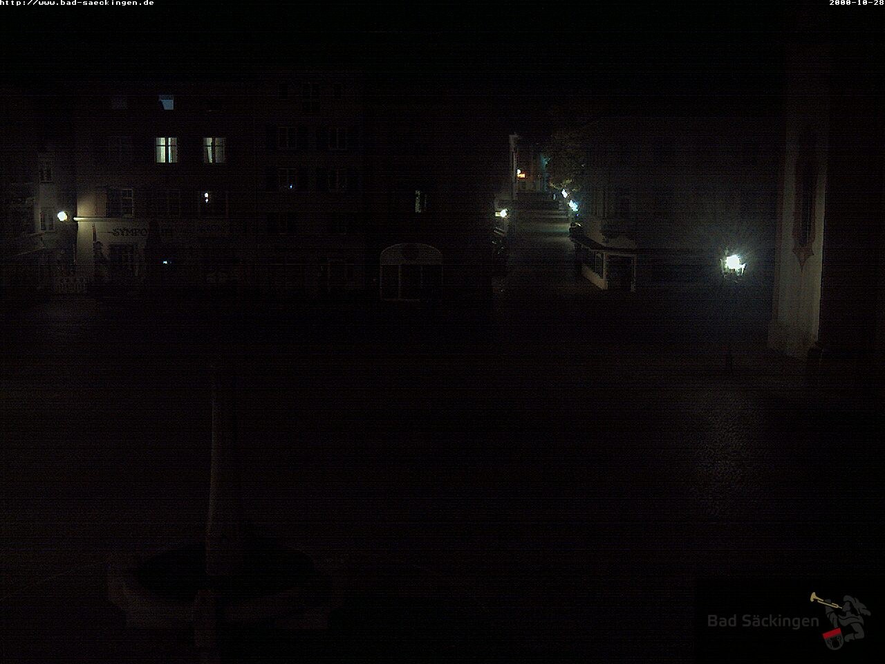Archiv Foto Webcam Bad Säckingen: Münsterplatz