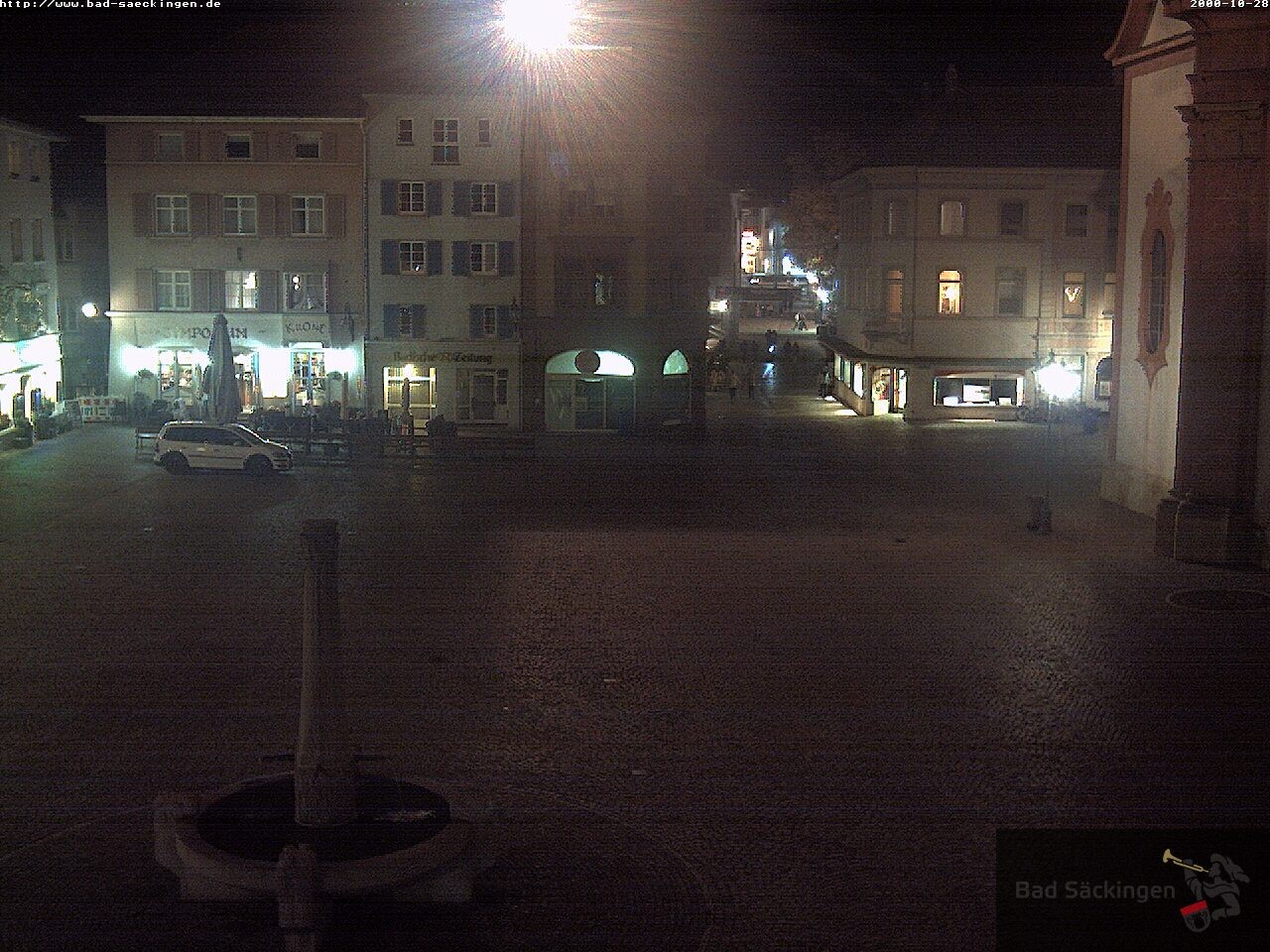 Archiv Foto Webcam Bad Säckingen: Münsterplatz