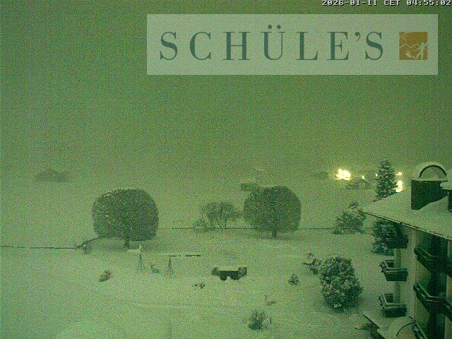 Archived image Webcam Schüle's SPA Oberstdorf