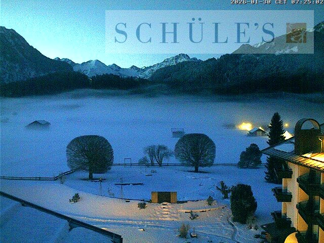 Archived image Webcam Schüle's SPA Oberstdorf
