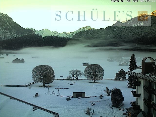 Archived image Webcam Schüle's SPA Oberstdorf