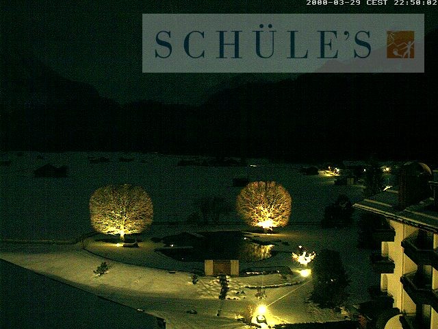 Archived image Webcam Schüle's SPA Oberstdorf
