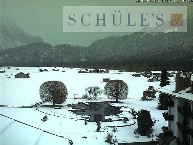 Archived image Webcam Schüle's SPA Oberstdorf