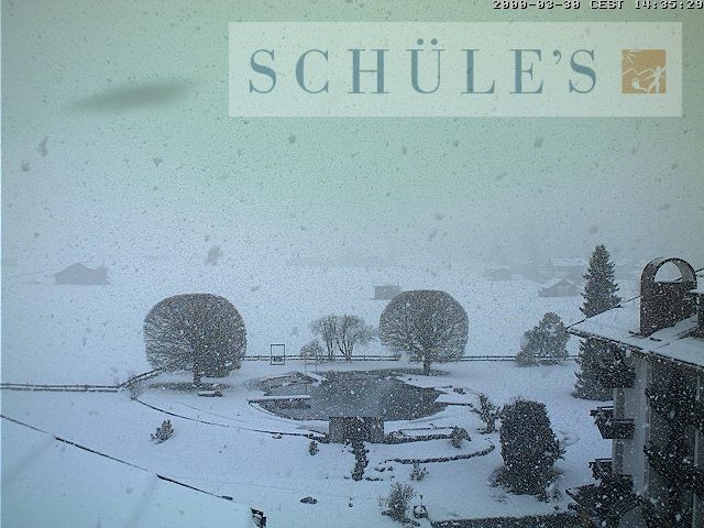 Archived image Webcam Schüle's SPA Oberstdorf