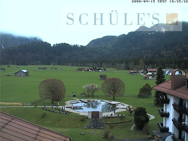 Archived image Webcam Schüle's SPA Oberstdorf