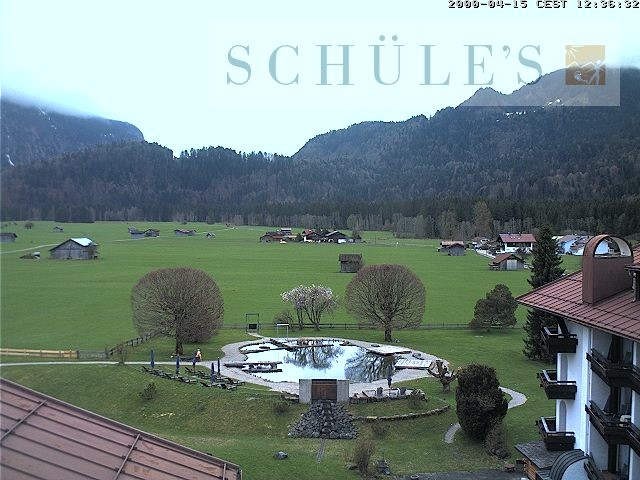 Archived image Webcam Schüle's SPA Oberstdorf