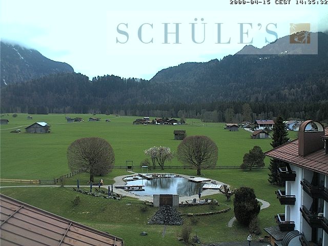 Archived image Webcam Schüle's SPA Oberstdorf