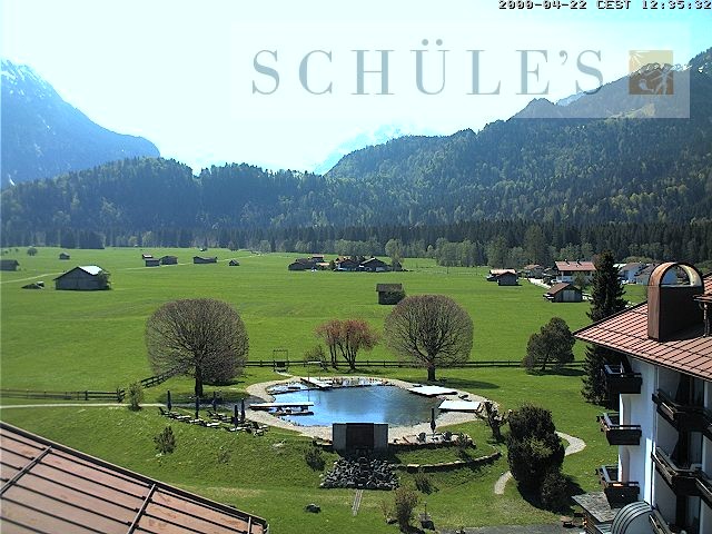 Archived image Webcam Schüle's SPA Oberstdorf