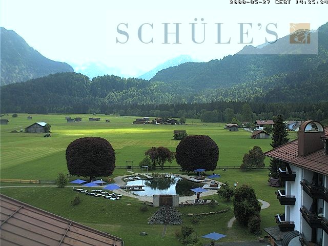 Archived image Webcam Schüle's SPA Oberstdorf