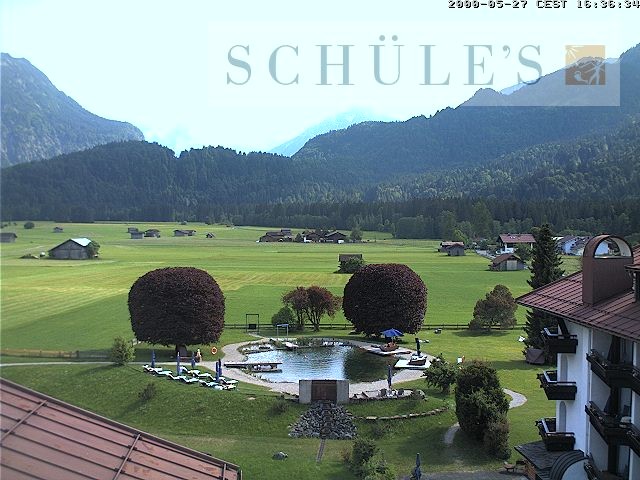Archived image Webcam Schüle's SPA Oberstdorf