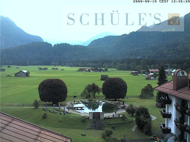 Archived image Webcam Schüle's SPA Oberstdorf