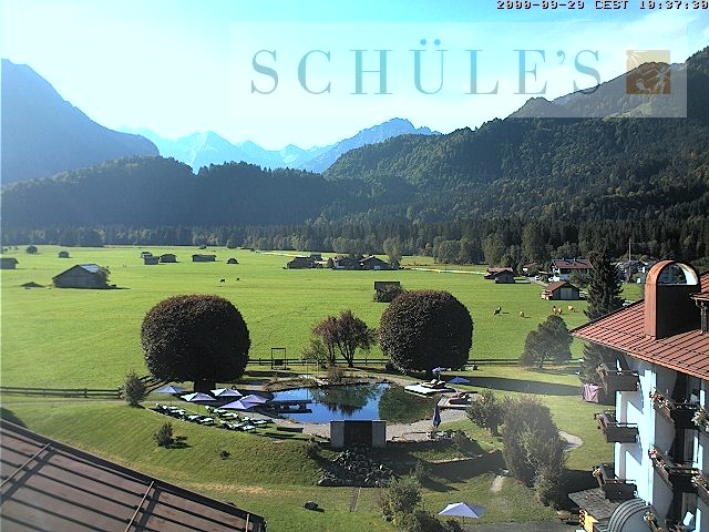 Archived image Webcam Schüle's SPA Oberstdorf