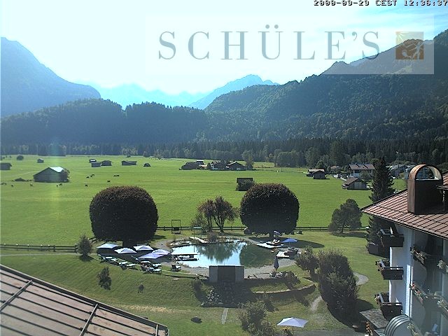 Archived image Webcam Schüle's SPA Oberstdorf