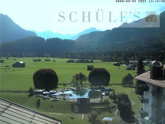 Archived image Webcam Schüle's SPA Oberstdorf