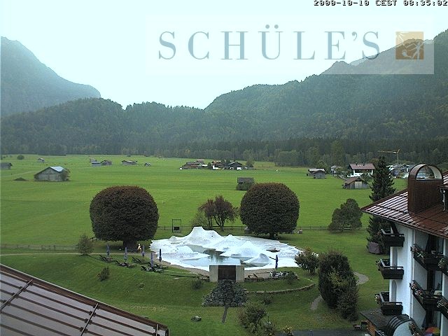 Archived image Webcam Schüle's SPA Oberstdorf