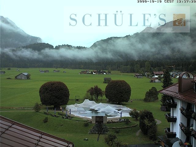Archived image Webcam Schüle's SPA Oberstdorf