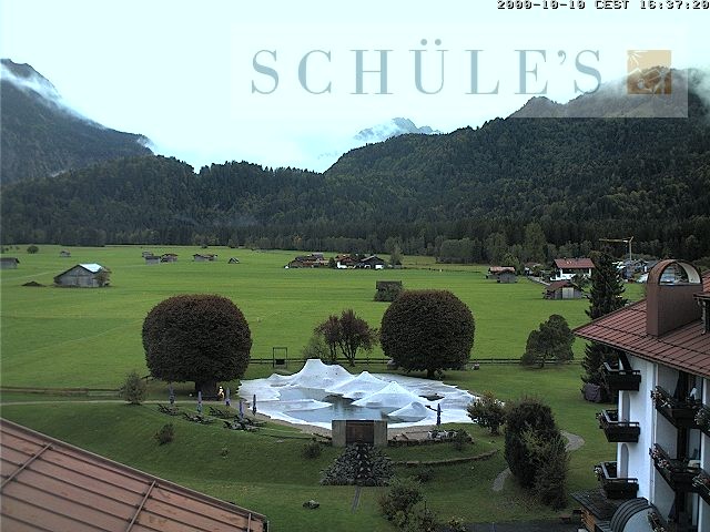 Archived image Webcam Schüle's SPA Oberstdorf