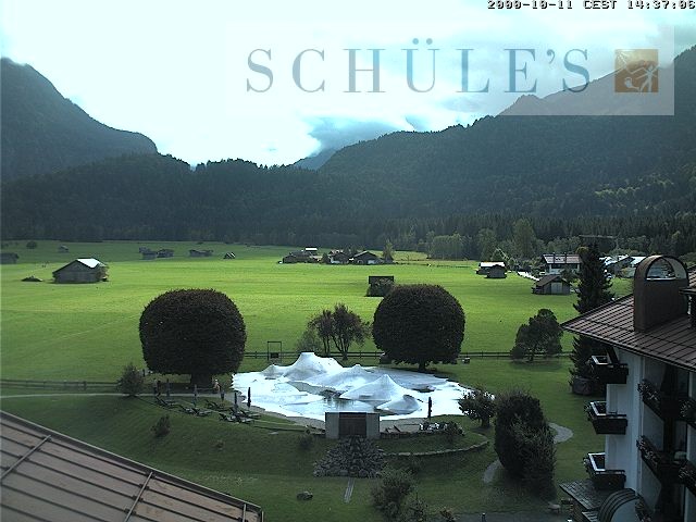 Archived image Webcam Schüle's SPA Oberstdorf