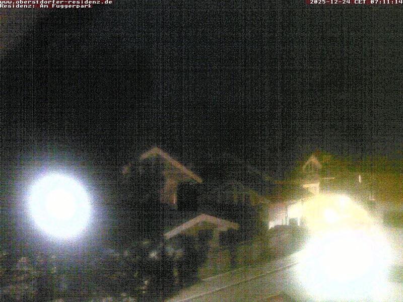 Archiv Foto Webcam Oberstdorfer Residenz