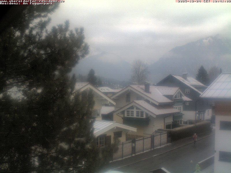 Archiv Foto Webcam Oberstdorfer Residenz