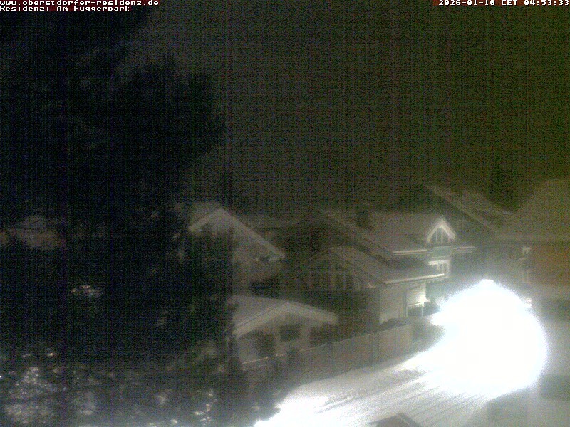 Archiv Foto Webcam Oberstdorfer Residenz