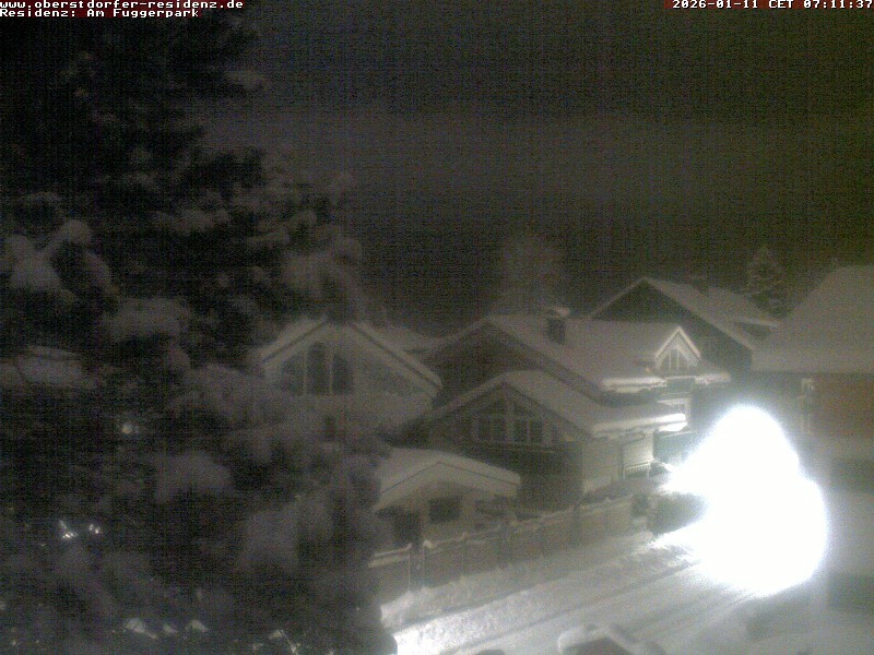 Archiv Foto Webcam Oberstdorfer Residenz