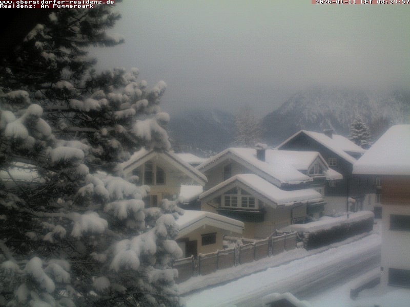 Archiv Foto Webcam Oberstdorfer Residenz