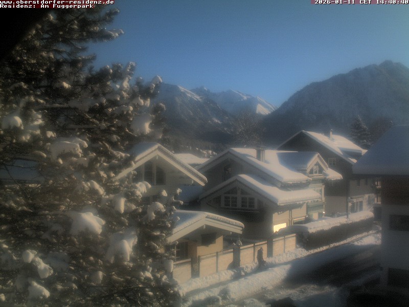 Archiv Foto Webcam Oberstdorfer Residenz