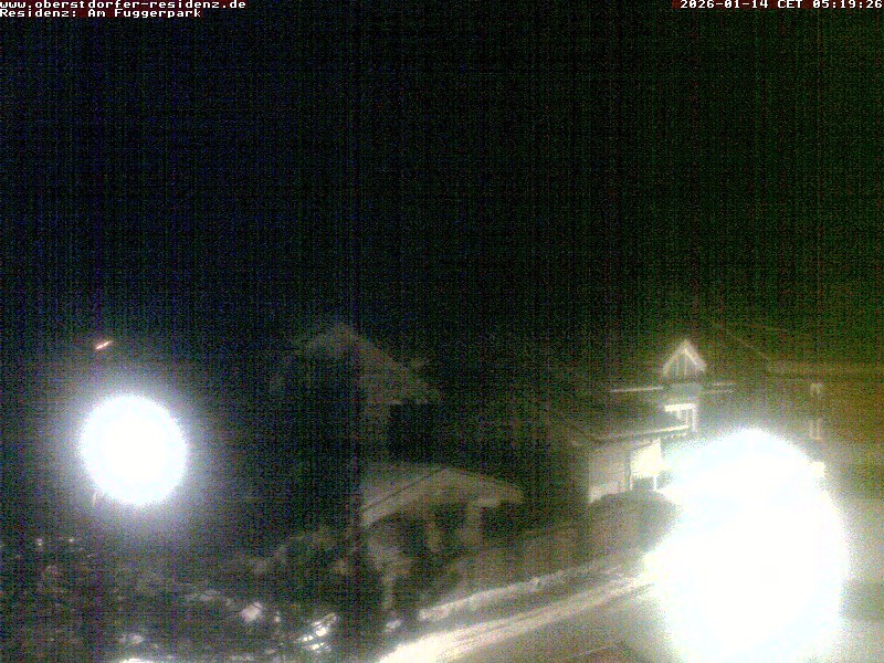 Archiv Foto Webcam Oberstdorfer Residenz