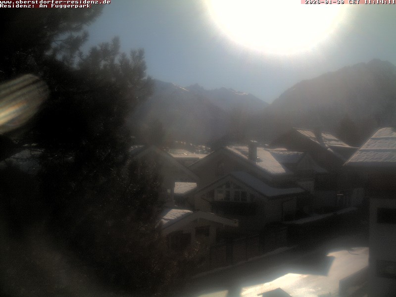 Archiv Foto Webcam Oberstdorfer Residenz