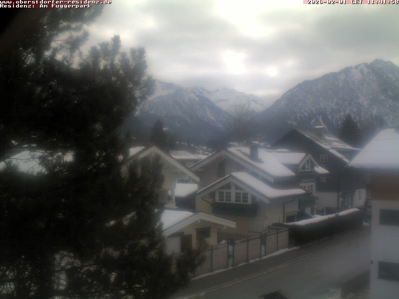 Archiv Foto Webcam Oberstdorfer Residenz